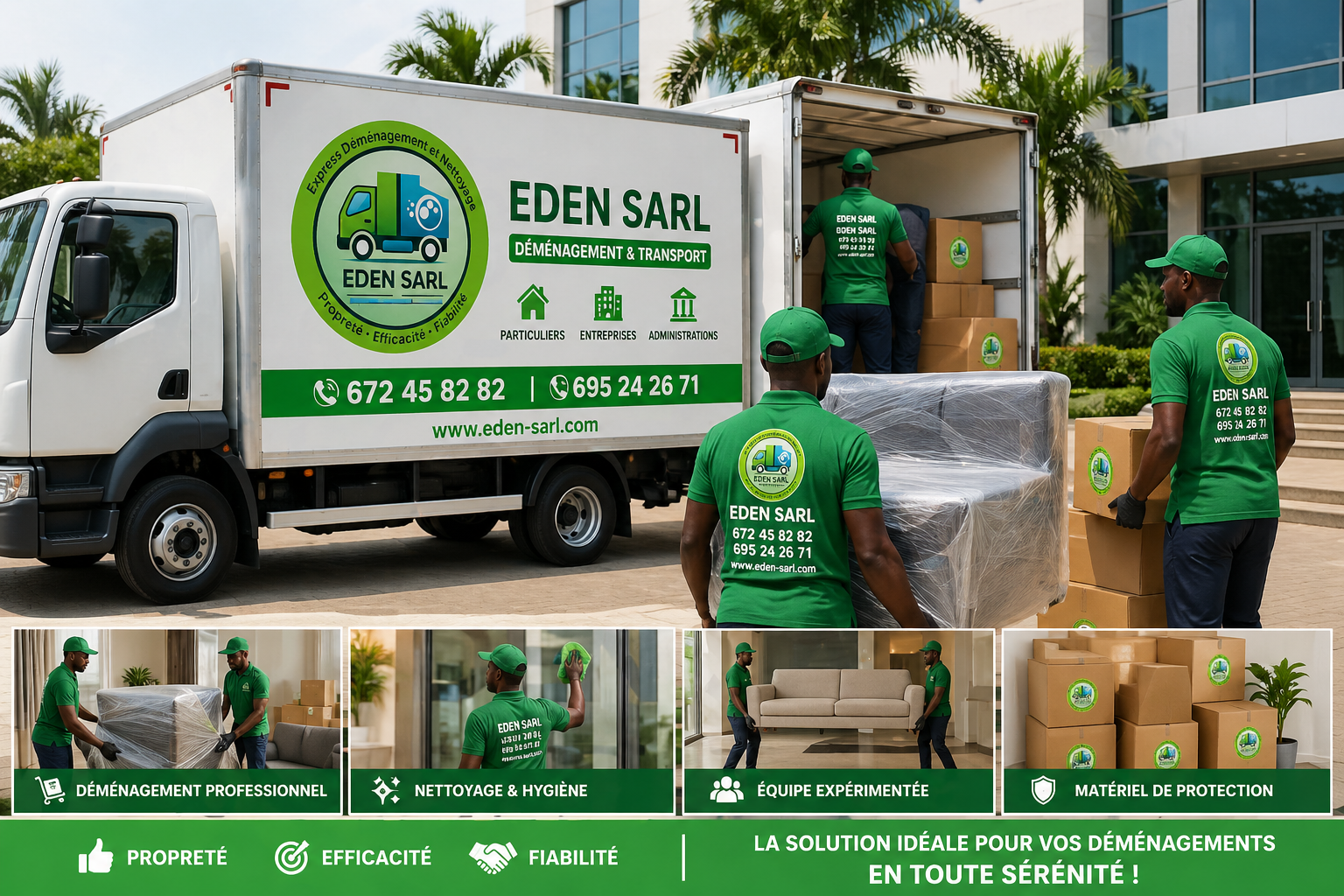 Déménagement entreprise Yaoundé