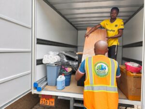 Déménagement complet des bureaux de l&rsquo;ONG SAPIENCE à Yaoundé