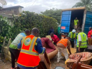 Déménagement professionnel d’une ONG à Yaoundé | EDEN SARL